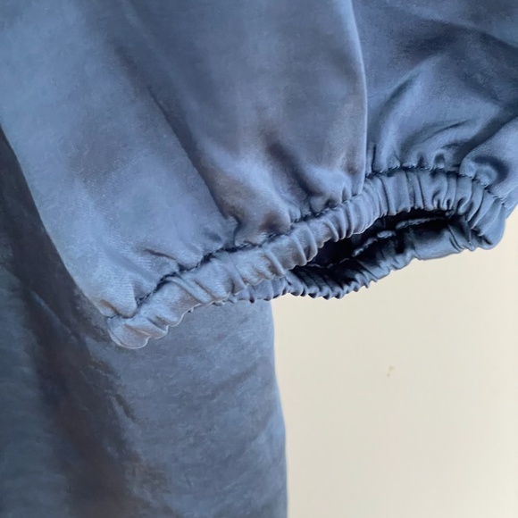 NWT RW&Co women blue long sleeve romper jumpsuit size XL - Picture 9 of 15